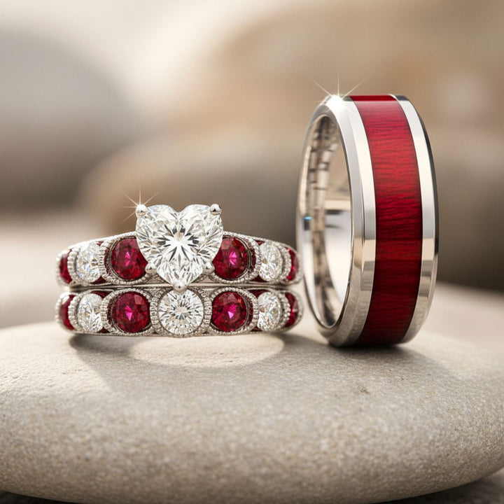 Red Love Rings