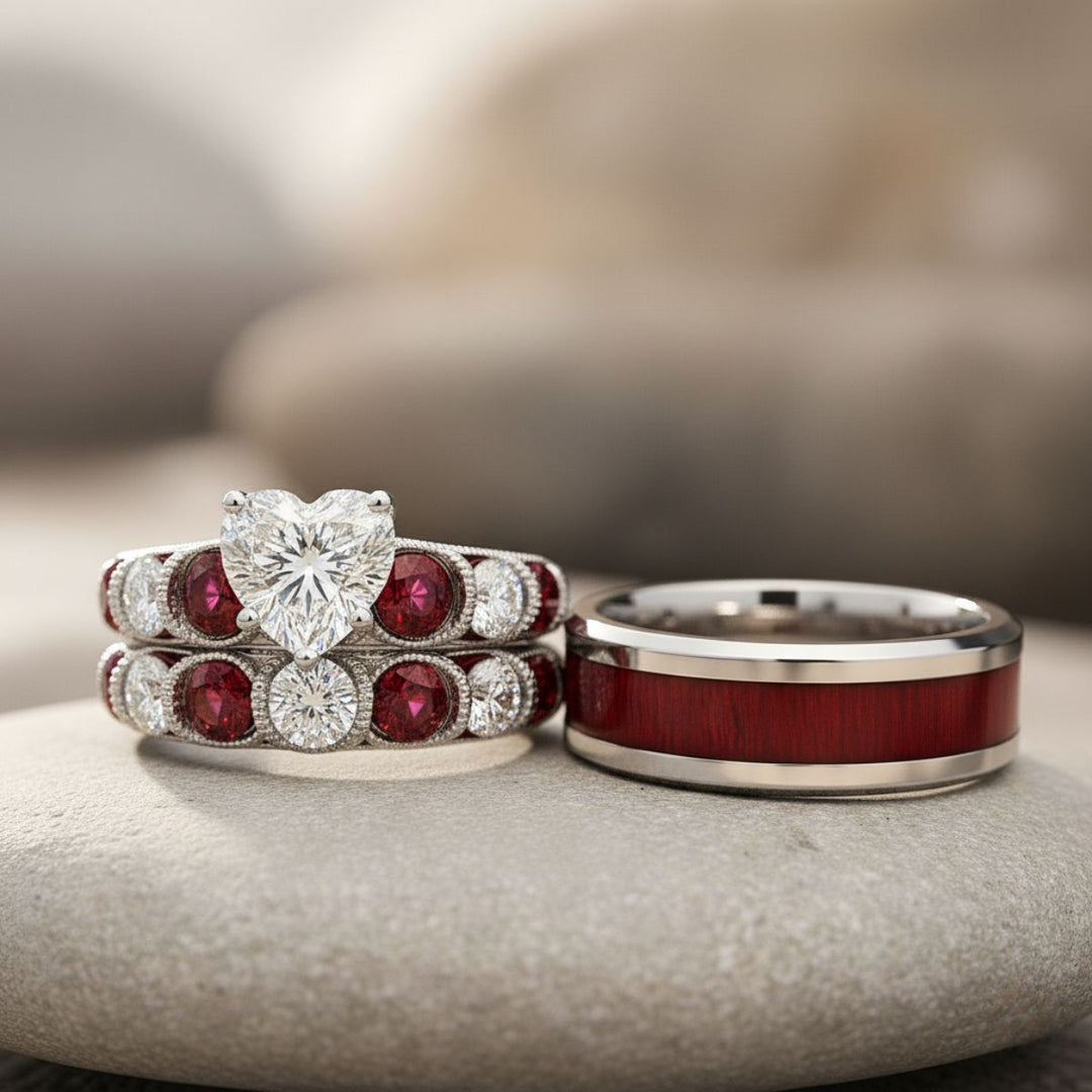 Red Love Rings