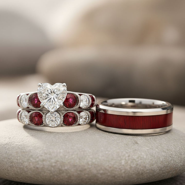 Red Love Rings
