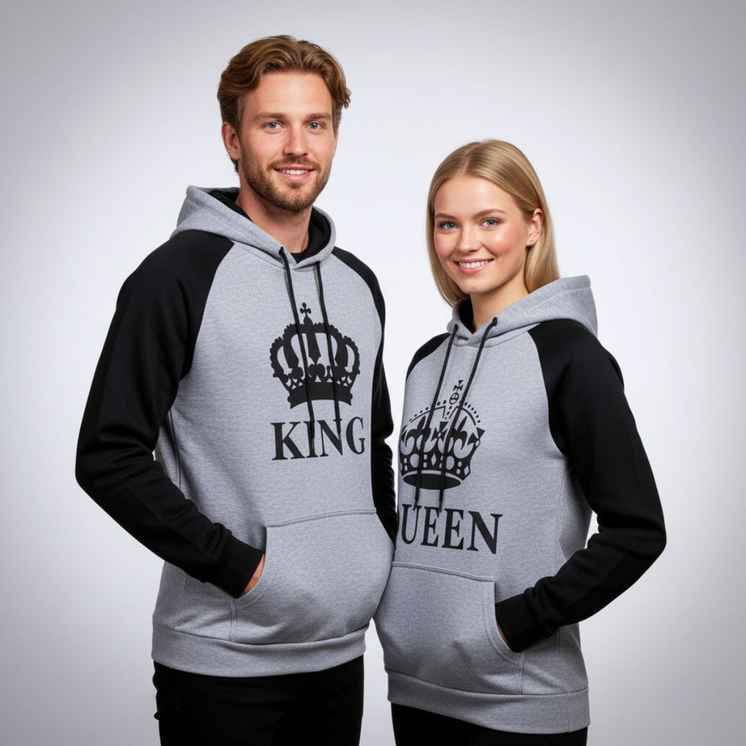 Heather King & Queen Hoodies