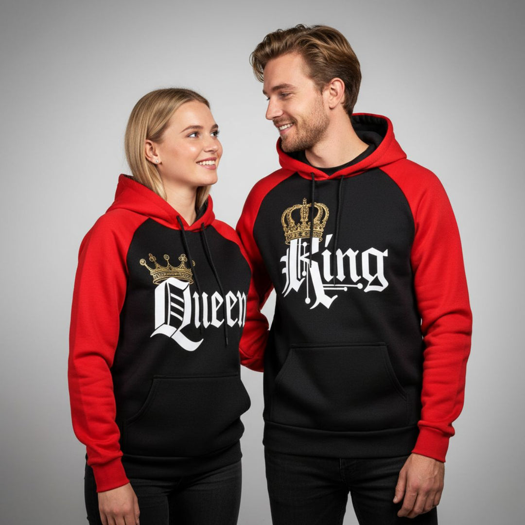 Royal King & Queen Hoodies