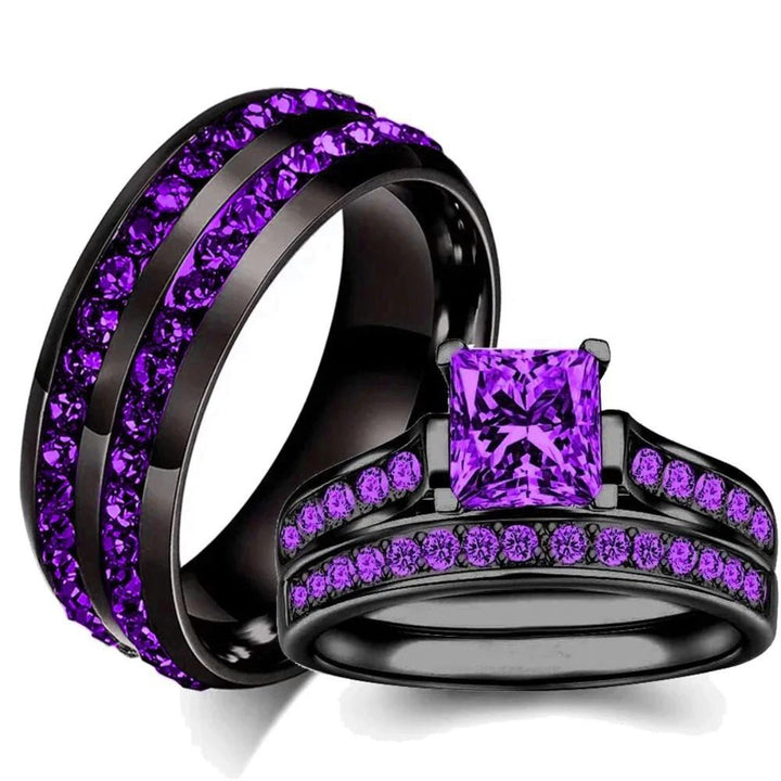 Purple Inspiration Rings