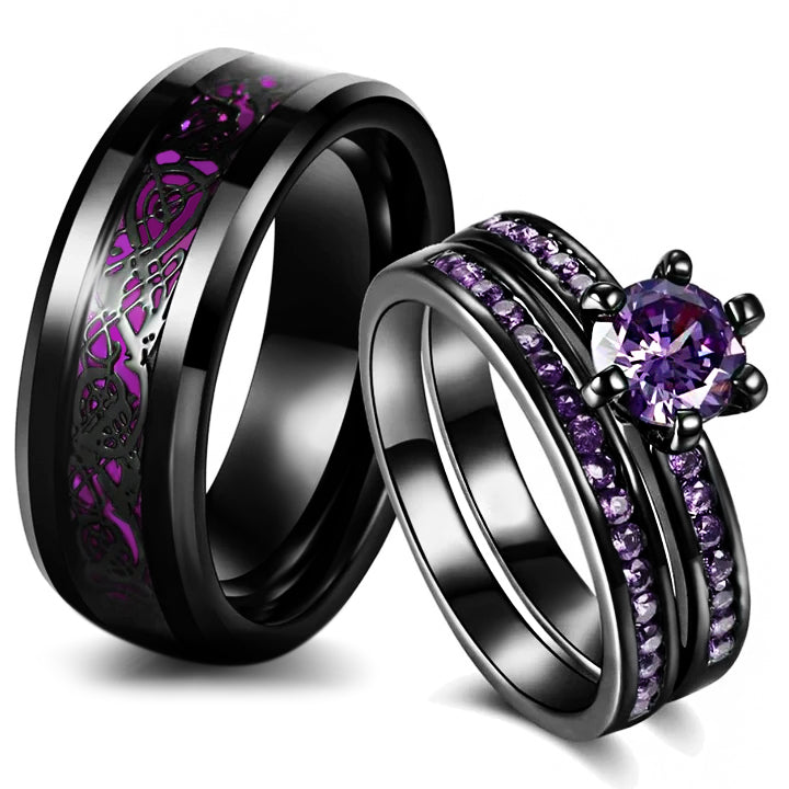 Lilac Blossom Rings