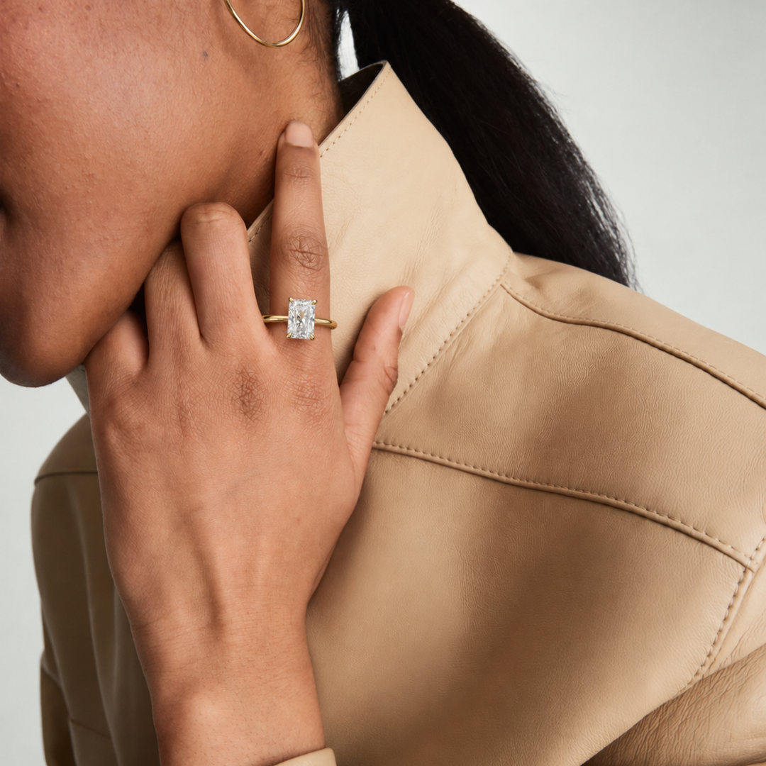 BAGUETTE ÉLITAIRE RING
