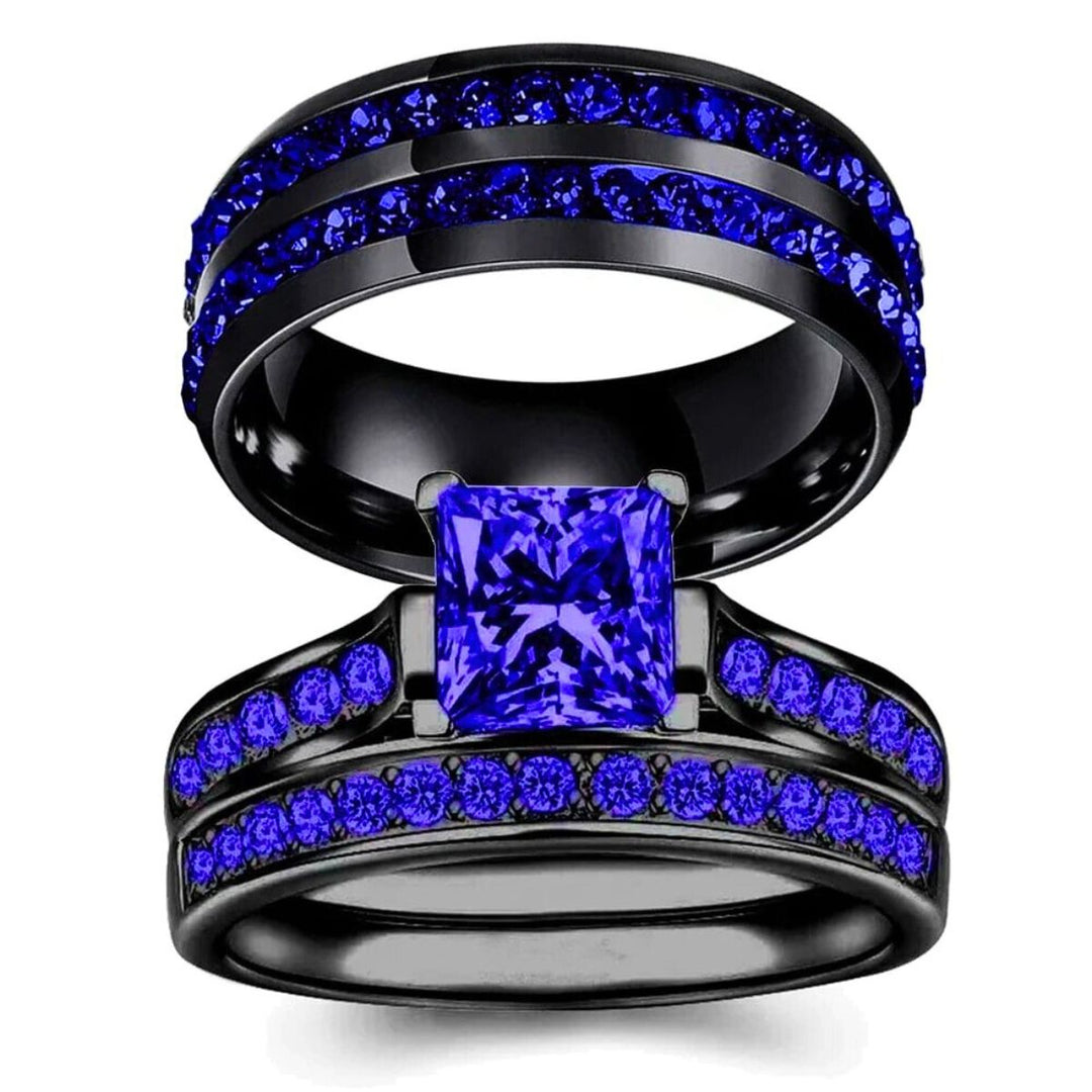 Blue Inspiration Rings