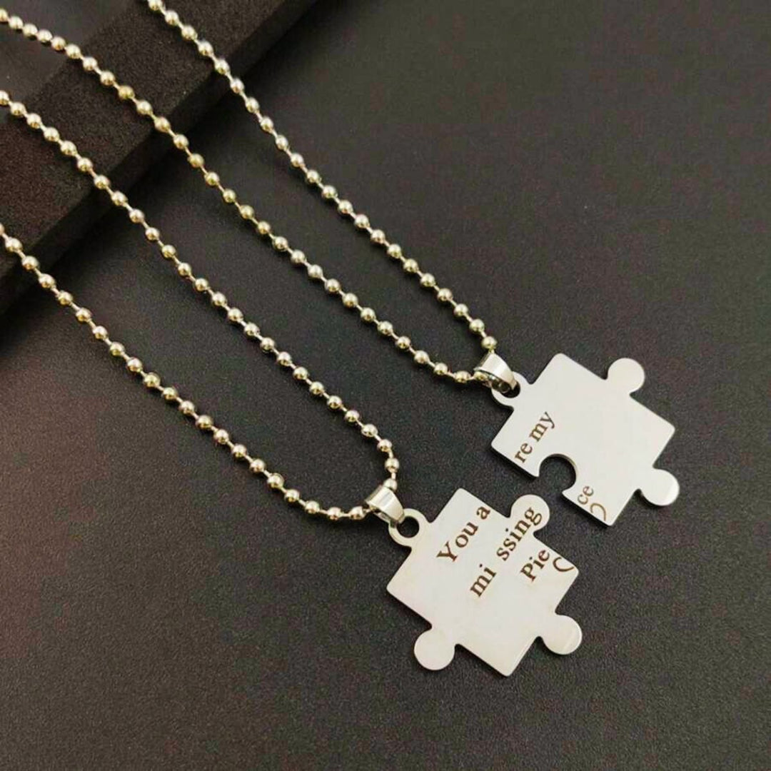 You Are My Missing Piece Necklaces