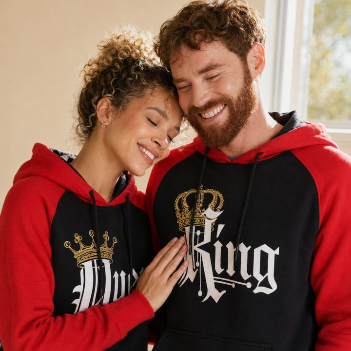 Royal King & Queen Hoodies