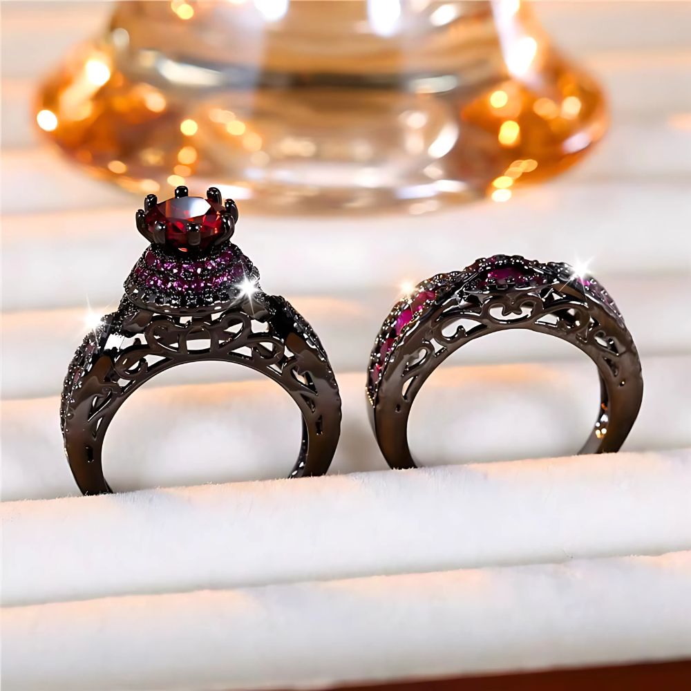 Twilight Kiss Rings