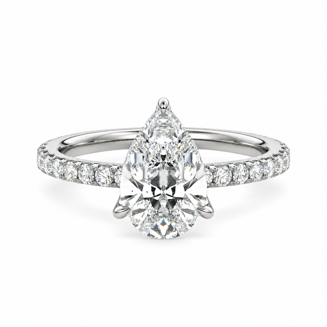 PEAR ÉLITAIRE RING