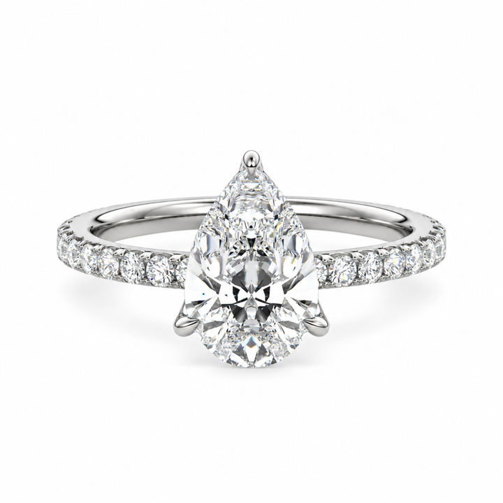 PEAR ÉLITAIRE RING