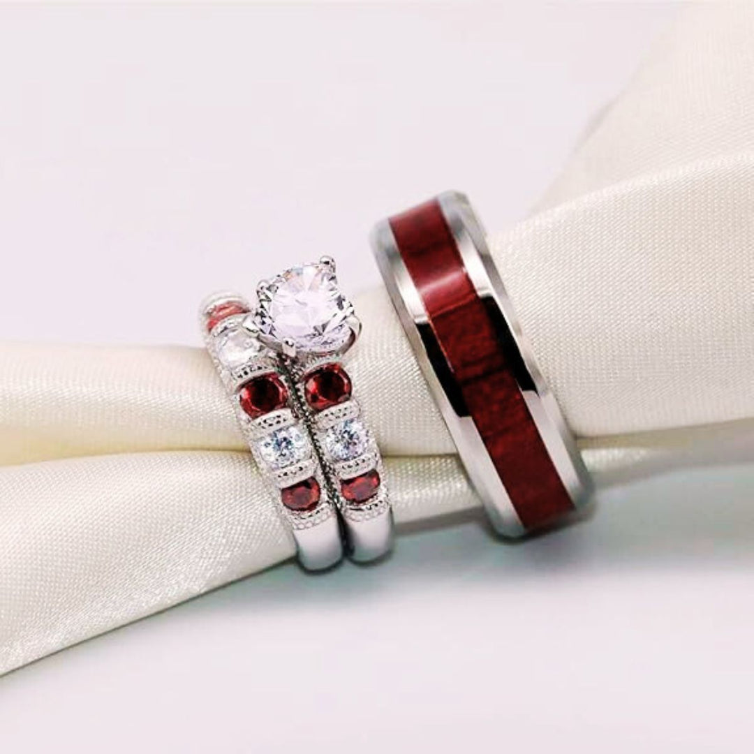 Red Love Rings