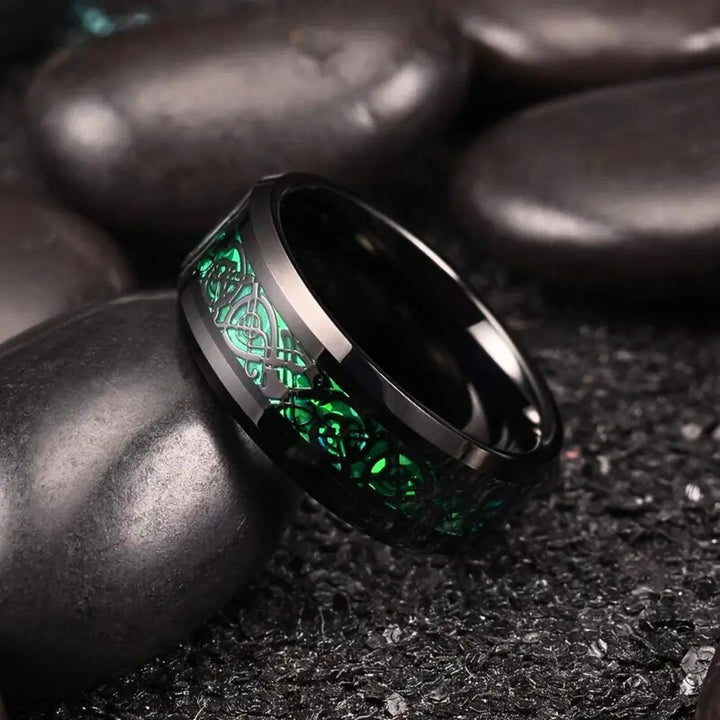 Emerald Love Rings