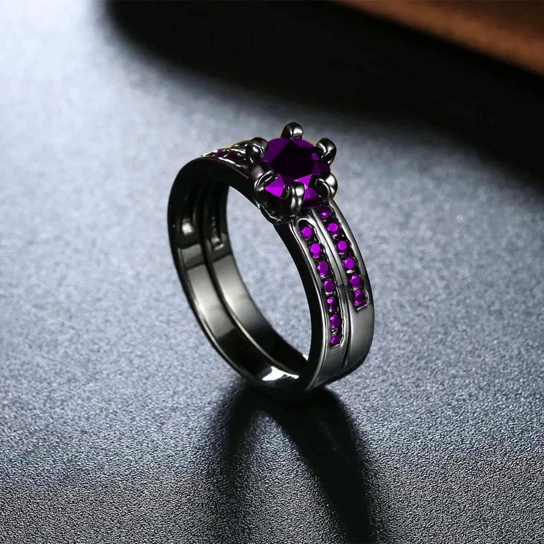 Purple Heart Rings