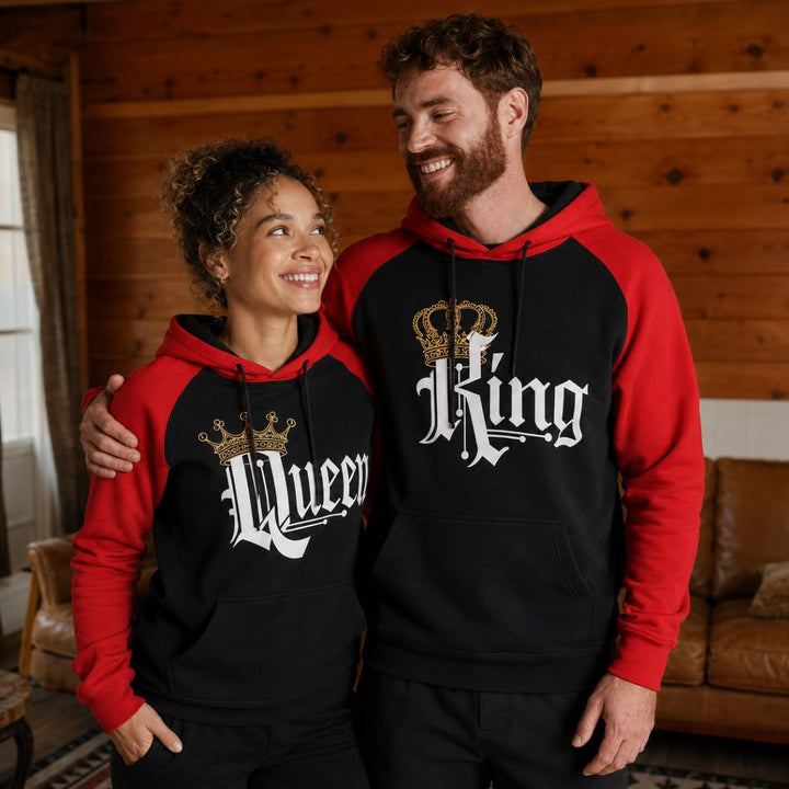 Royal King & Queen Hoodies