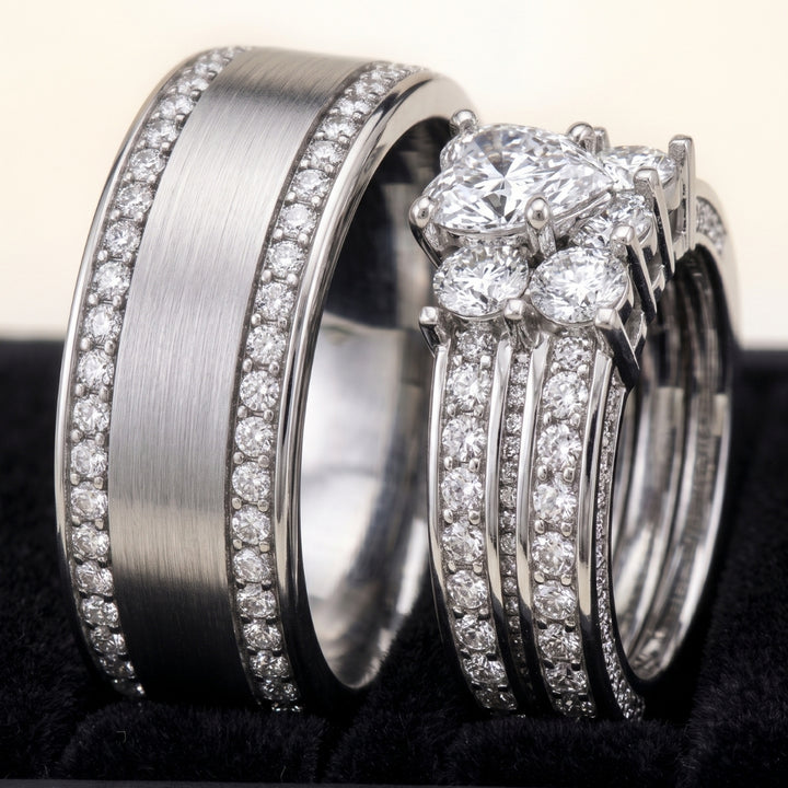 Hearted Love Rings