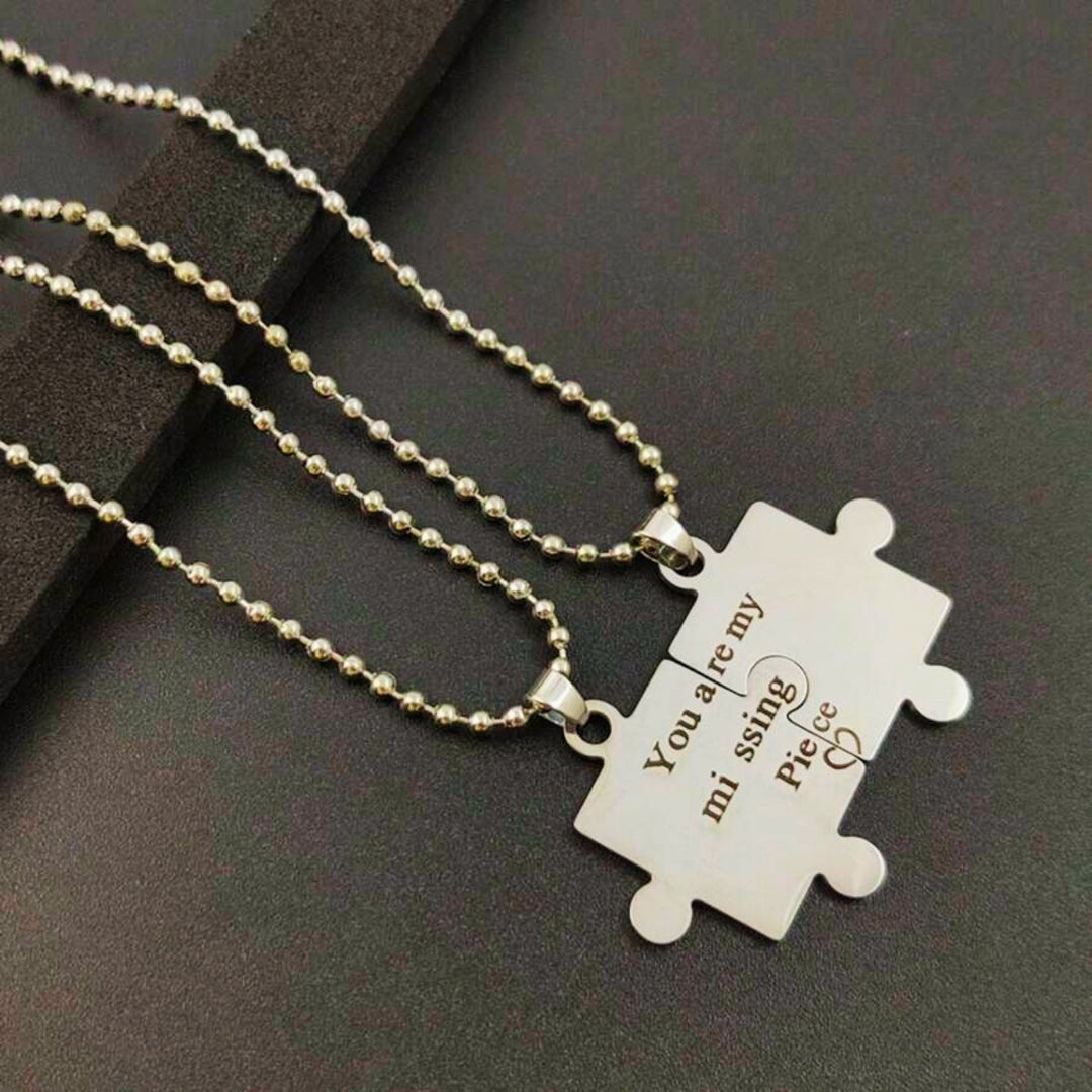 You Are My Missing Piece Necklaces