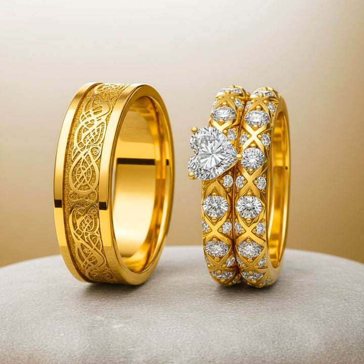 Celtic Dragon Rings
