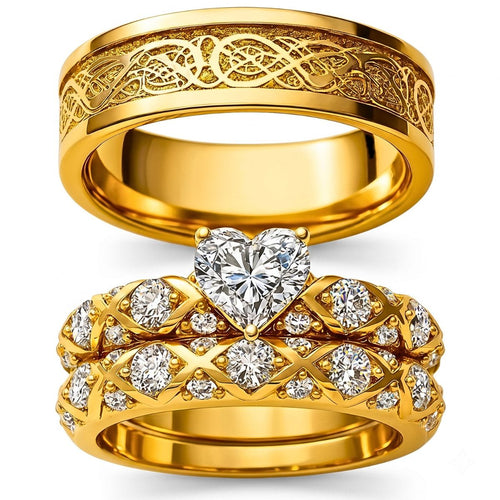 Celtic Dragon Rings