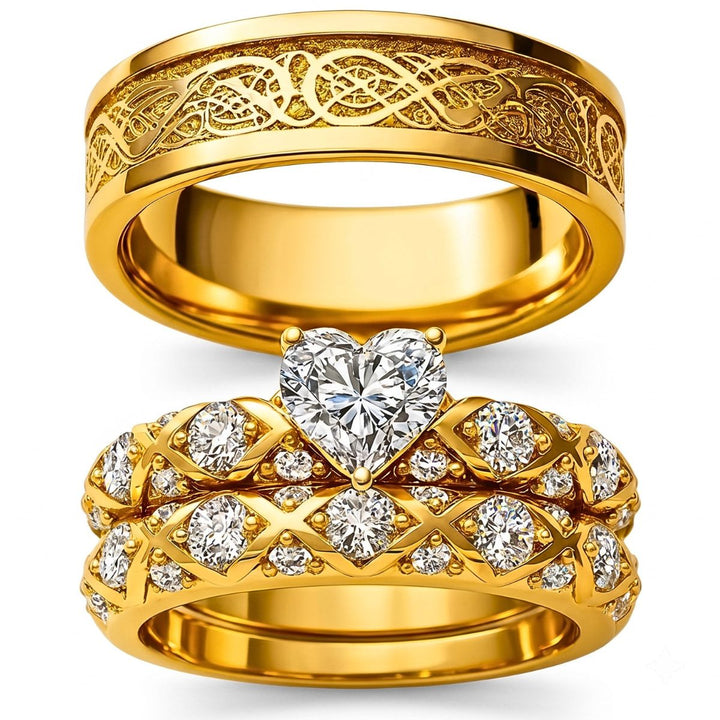 Celtic Dragon Rings