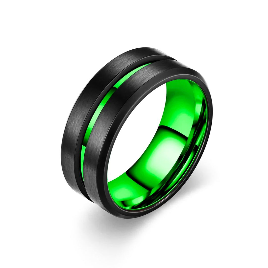 Emerald Breath Rings