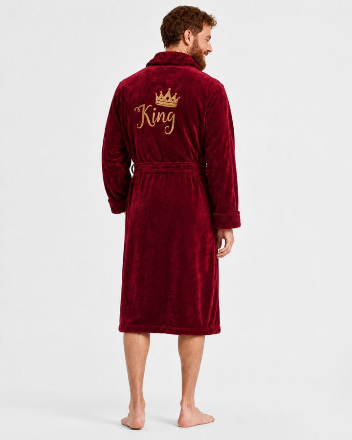 Red King & Queen Bathrobes