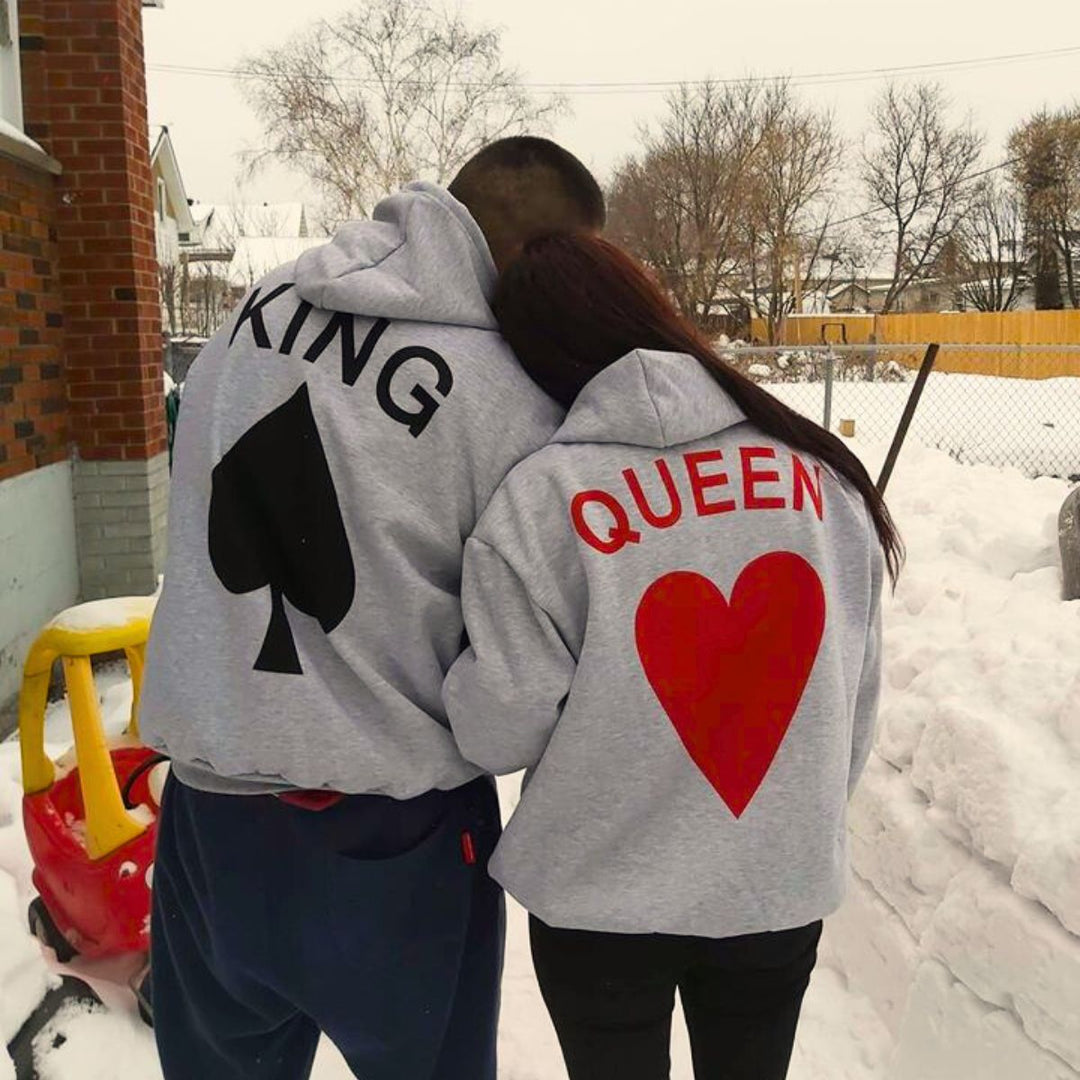 Card King & Queen Hoodies