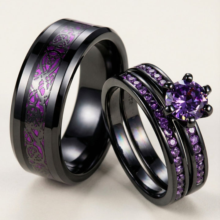 Lilac Blossom Rings