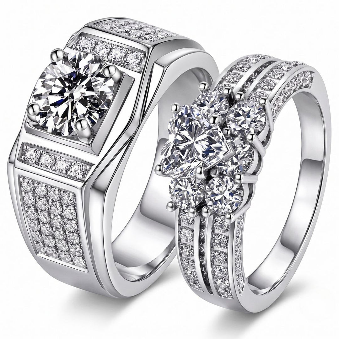 Spring Heart Rings