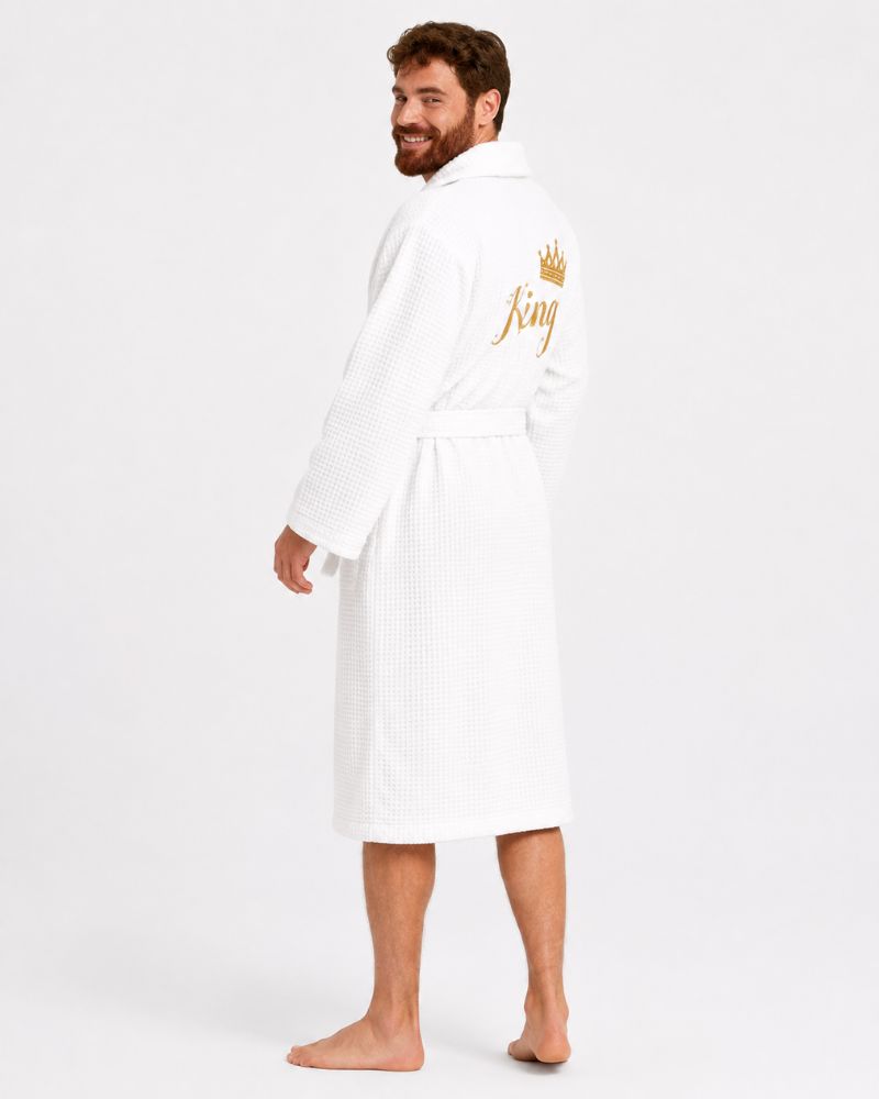 White King & Queen Bathrobes