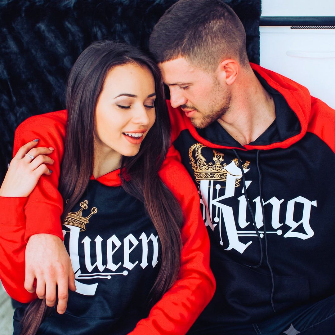 Royal King & Queen Hoodies