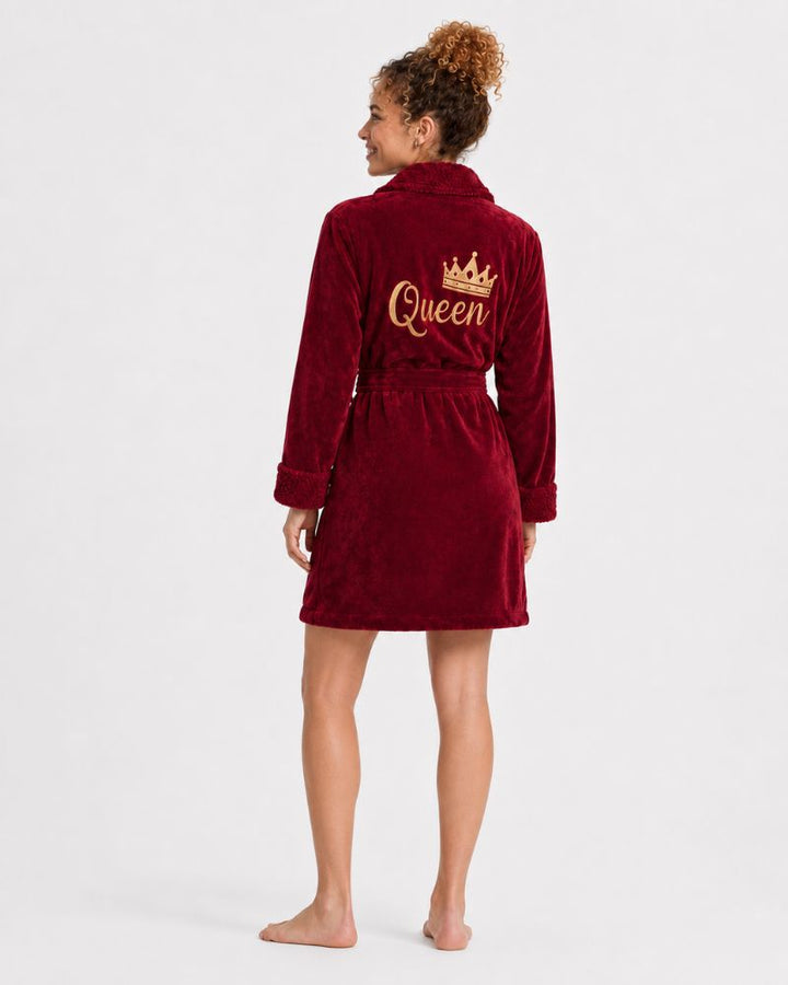 Red King & Queen Bathrobes