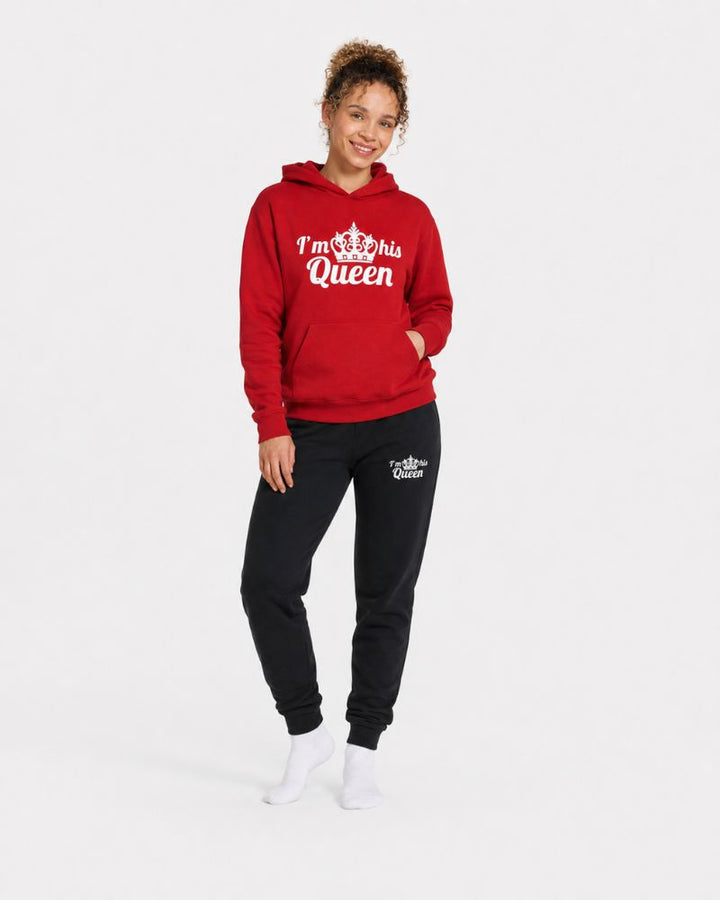King & Queen Red Tracksuits