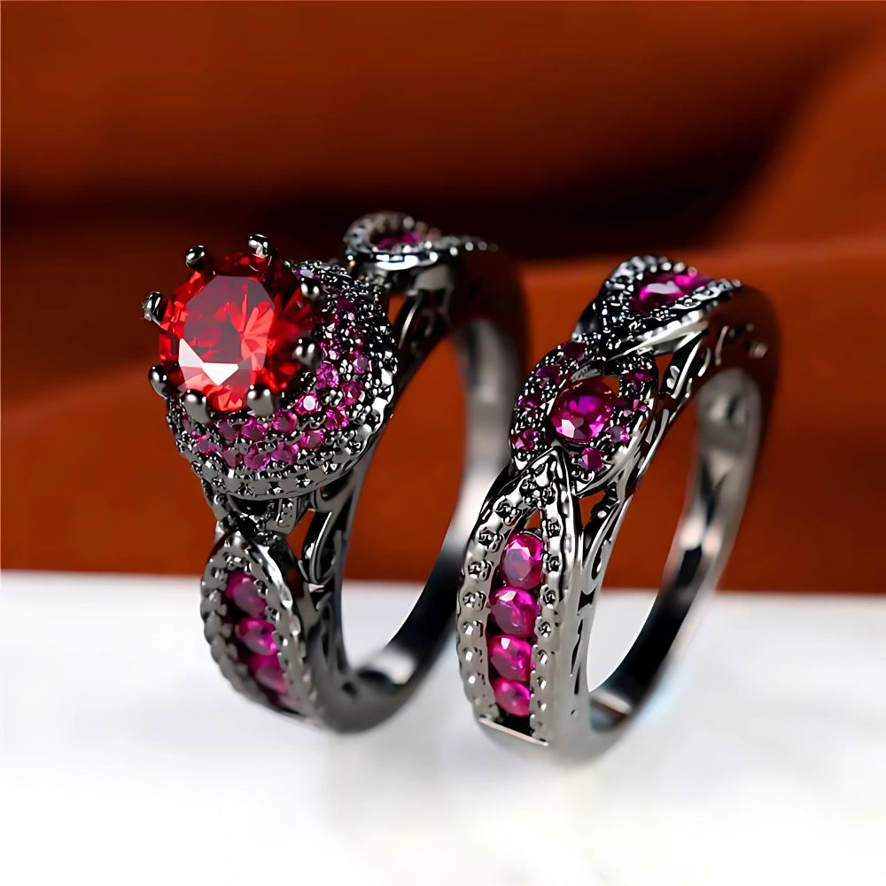 Twilight Kiss Rings