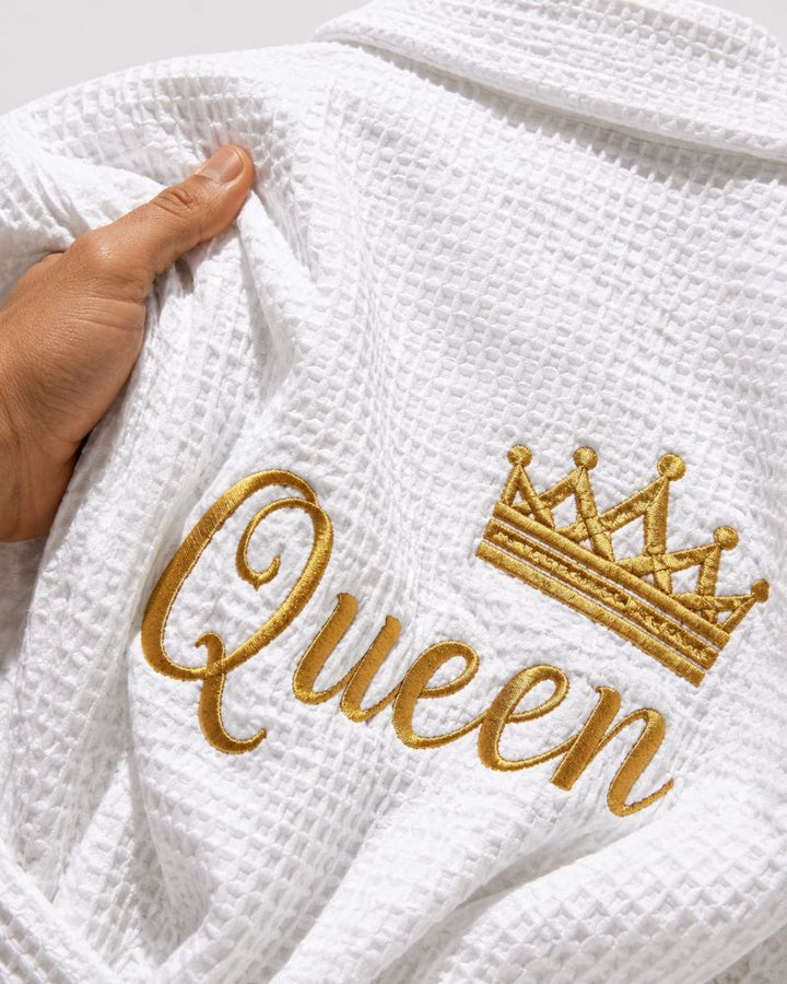 White King & Queen Bathrobes