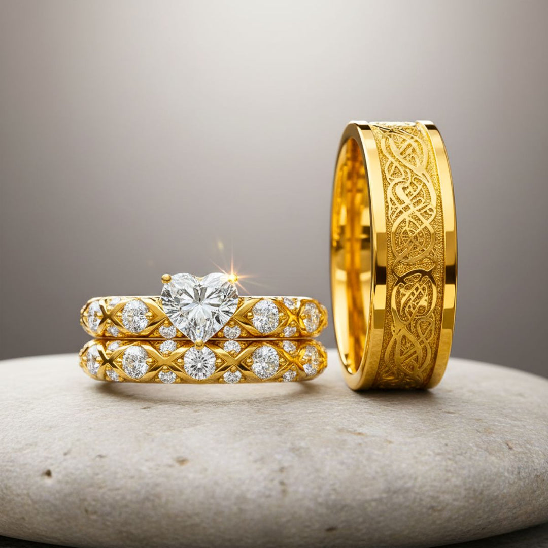 Celtic Dragon Rings