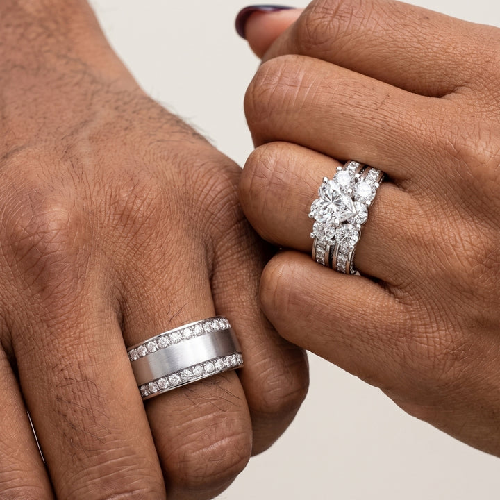 Hearted Love Rings