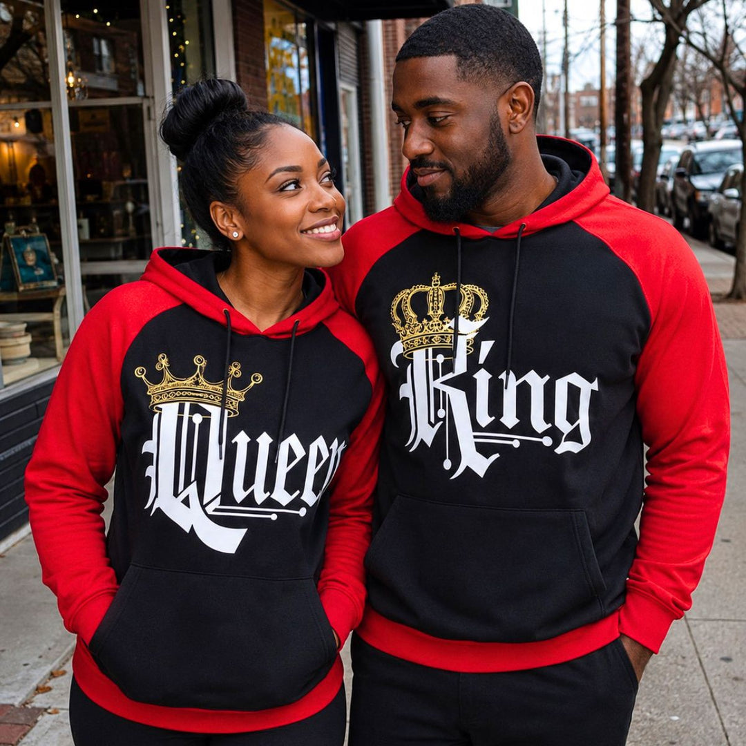 Royal King & Queen Hoodies
