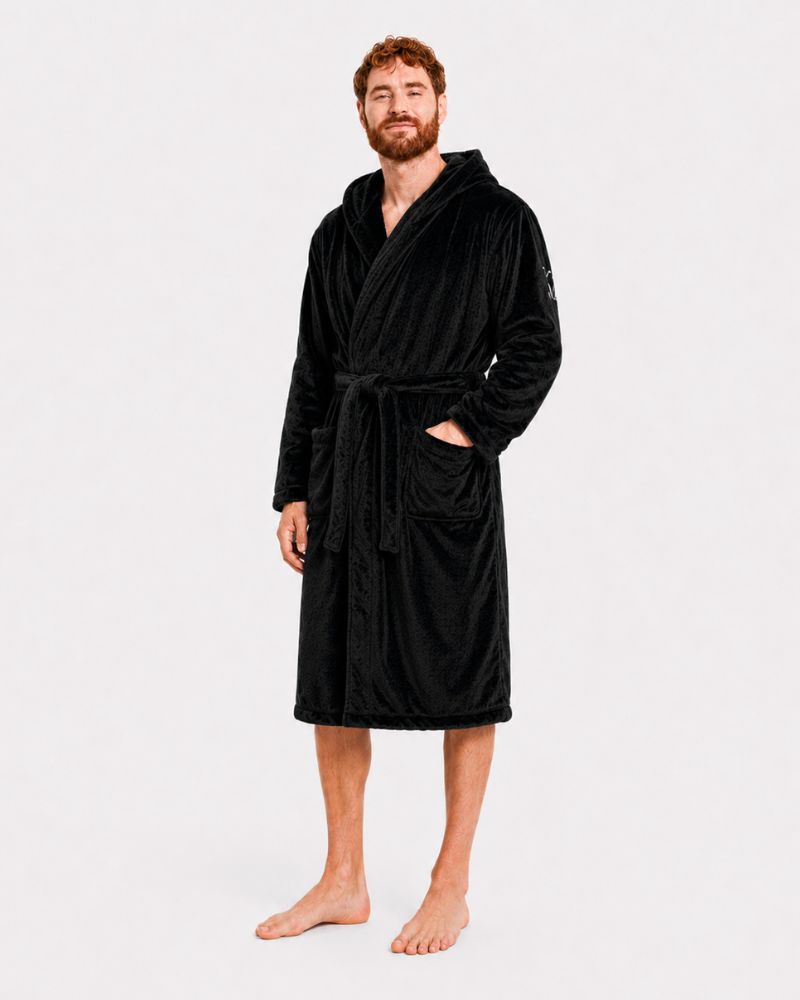 Black King & Queen Bathrobes
