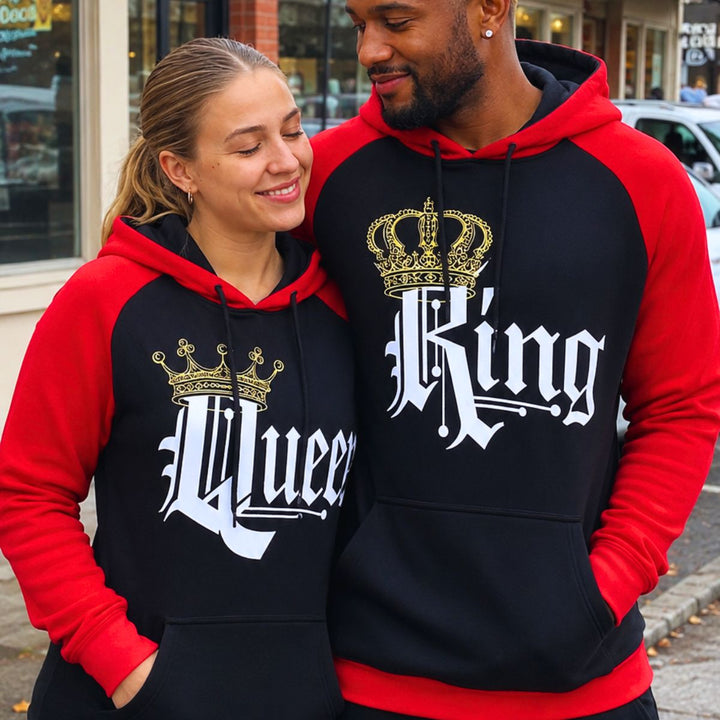 Royal King & Queen Hoodies