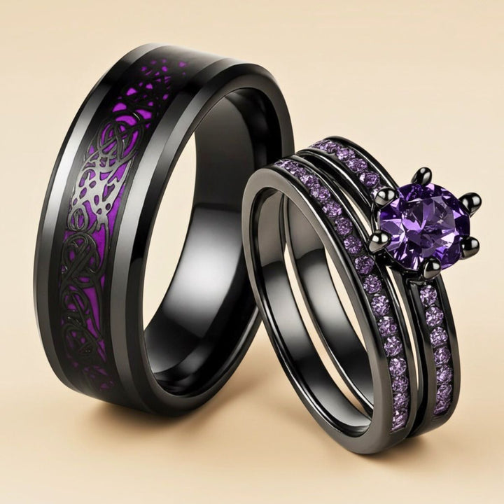 Lilac Blossom Rings