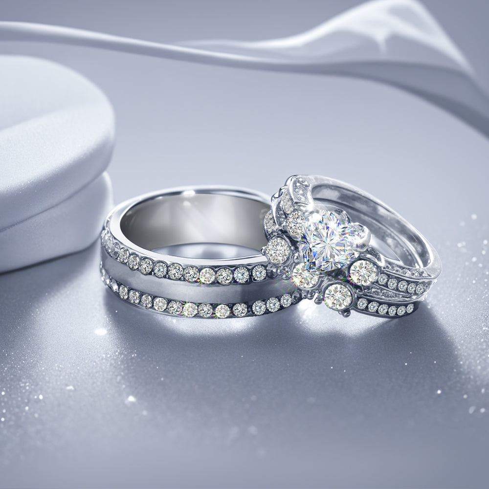 Hearted Love Rings