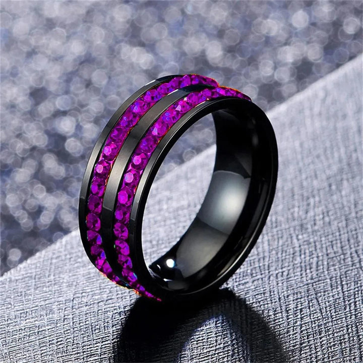 Purple Inspiration Rings