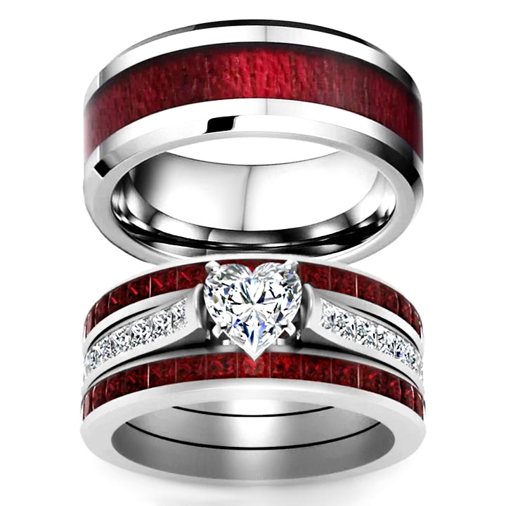 'Love Passion' Rings – CouplesChoices