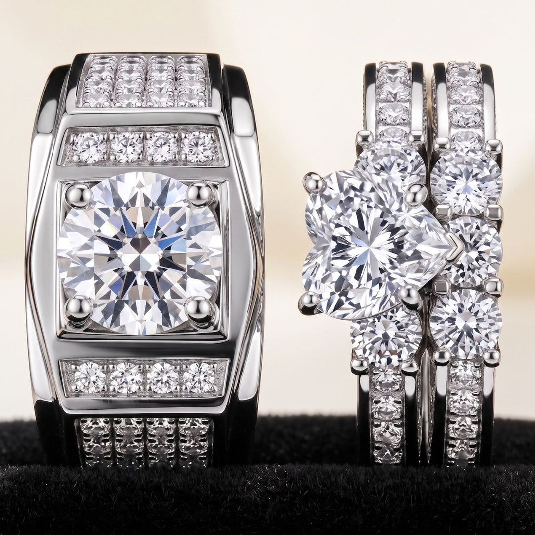Spring Heart Rings