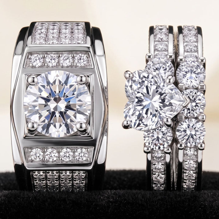 Spring Heart Rings