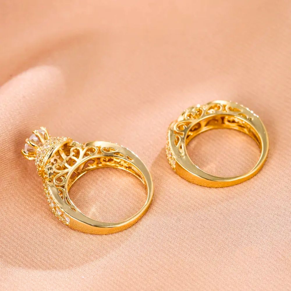 Golden Bond Rings