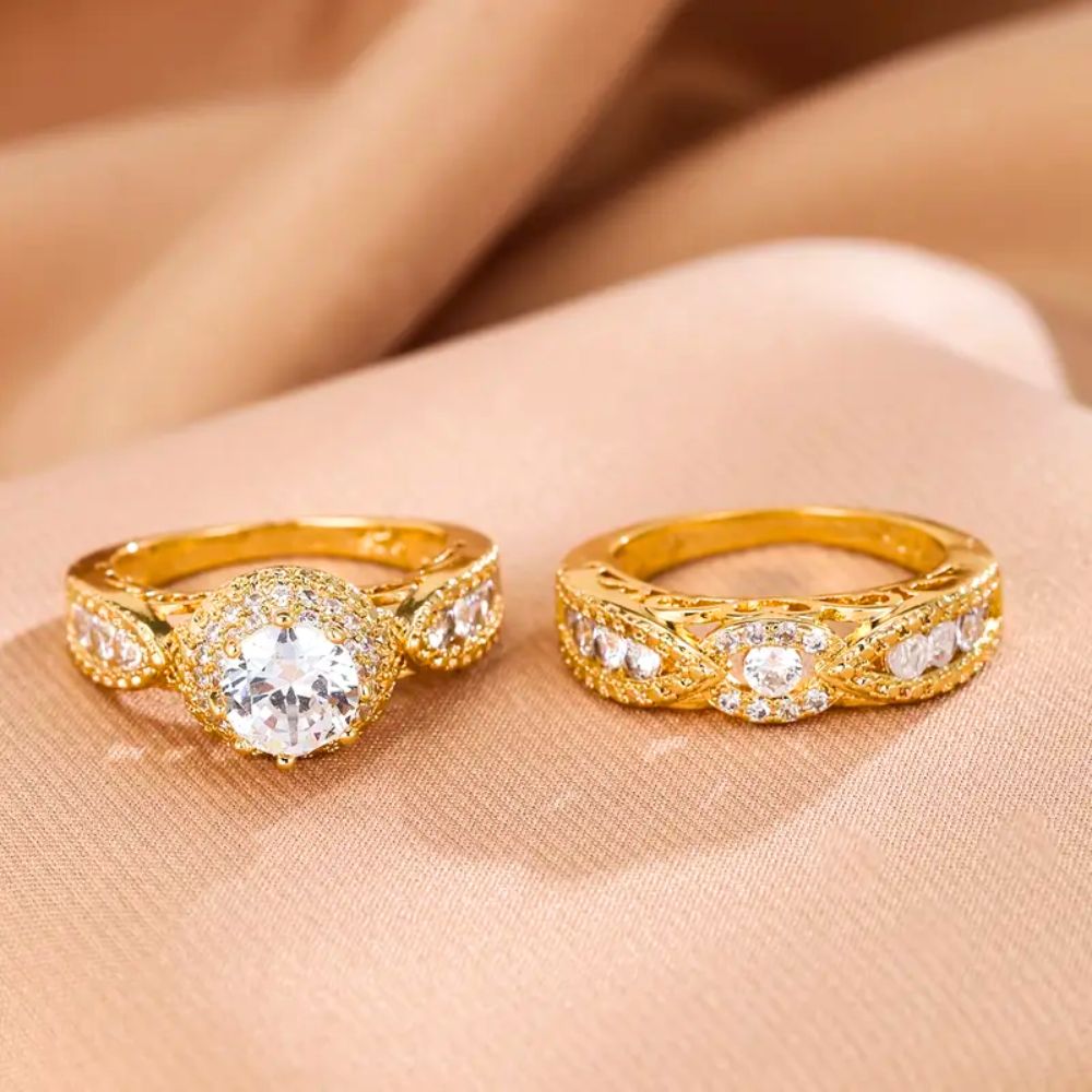 Golden Bond Rings