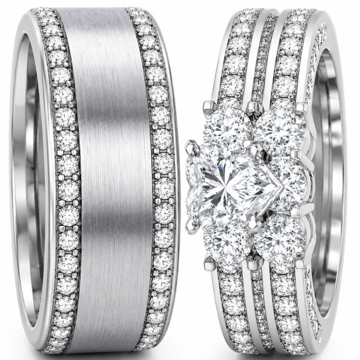 Hearted Love Rings