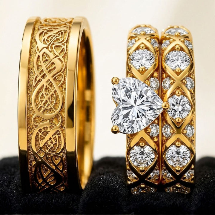 Celtic Dragon Rings