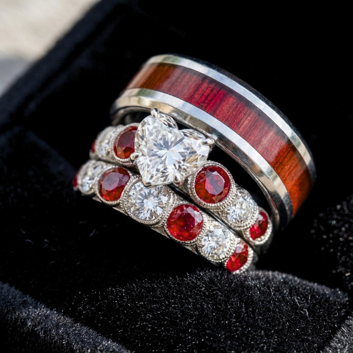 Red Love Rings